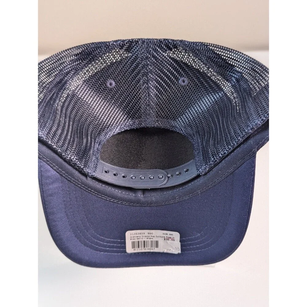 NEW Local Crowns Trucker Cap Snapback USA America Hat Navy